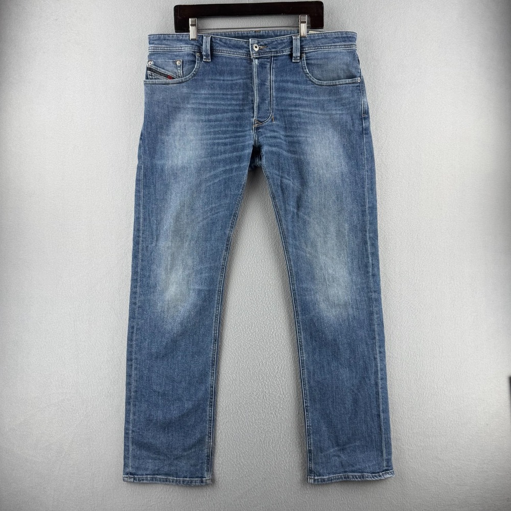 Levis Jeans Mens 36x32 Larkee Regular Straight Leg Blue Denim